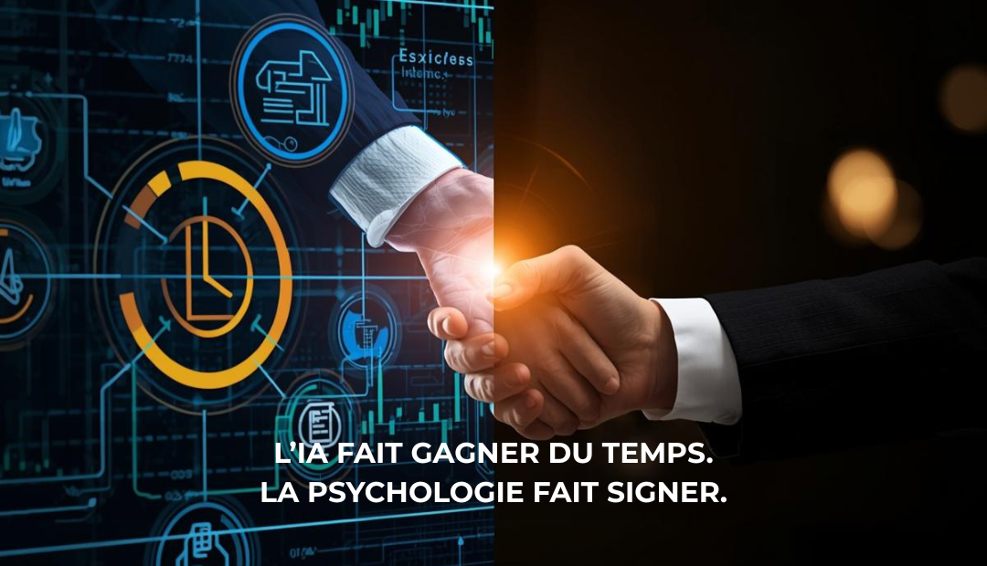 L'IA fait gagner du temps. La psychologie fait signer.