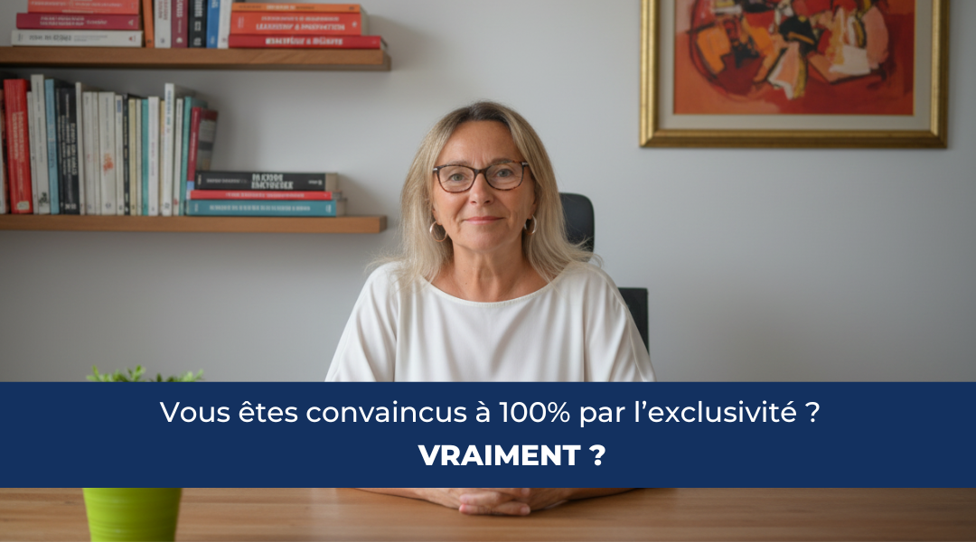 Mandat exclusif : vous ne pouvez pas vendre ce en quoi vous ne croyez pas